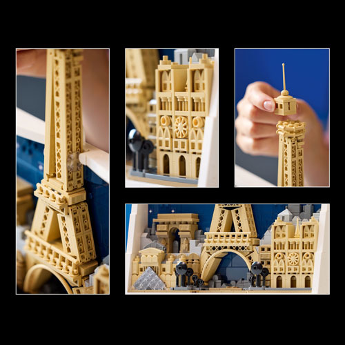 LEGO Architecture : Paris - La Ville de l'amour - 958 pièces (21064)