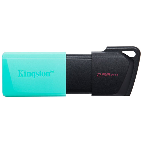 Kingston DataTraveler Exodia M 256GB USB 3.2 Flash Drive - Black/Teal