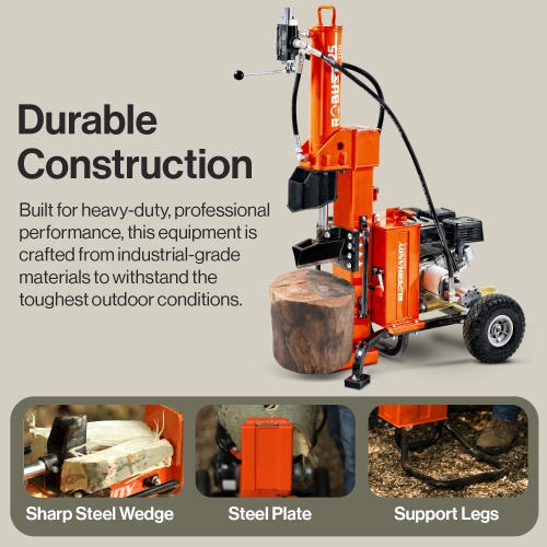 SuperHandy Gas-Powered Log Splitter