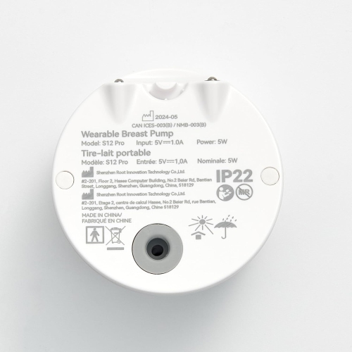 Momcozy Hands-Free Breast Pump S12 Pro Wearable, Double Wireless Pump with Comfortable DoubleFit Flange, 3 Modes & 9 Levels Electric Pump Portable,