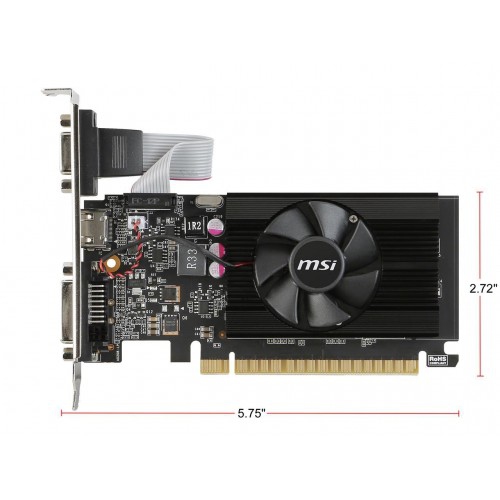 MSI GT710 2GB Low Profile Video Card