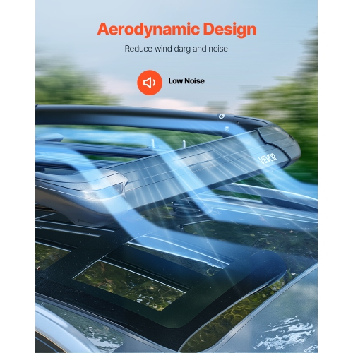 VEVOR 48 x 40 x 5.6 in Roof Rack Cargo Carrier, Universal Rooftop Cargo Basket,Car Top Luggage Holder with 150 lbs Max Load Capacity,4.1 in