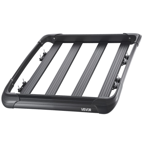 VEVOR 48 x 40 x 5.6 in Roof Rack Cargo Carrier, Universal Rooftop Cargo Basket,Car Top Luggage Holder with 150 lbs Max Load Capacity,4.1 in