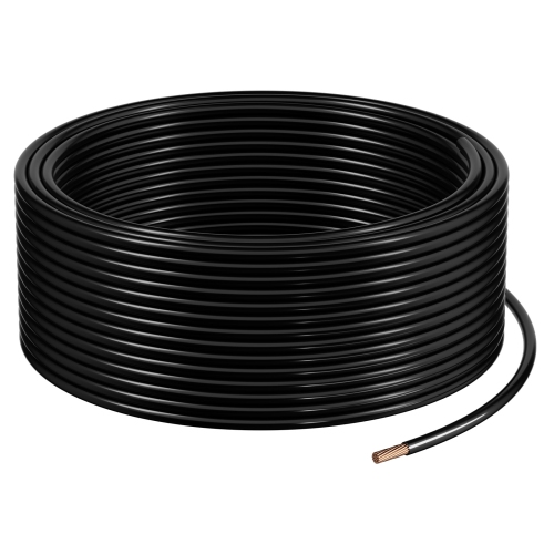 VEVOR 100 ft 12 AWG THHN Wire, 19-Stranded, 100% OFC Copper Electrical Building Wire with Nylon Jacket, Rated for Up to 600 Volts,for Indoor Outdoor