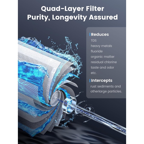 Goutte d'eau – Système d'osmose inverse de comptoir K19-H, comptoir de filtre à eau à osmose inverse