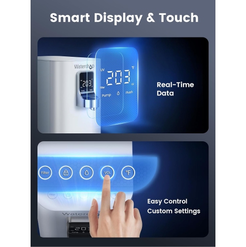 Goutte d'eau – Système d'osmose inverse de comptoir K19-H, comptoir de filtre à eau à osmose inverse