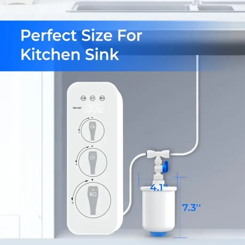 Waterdrop - PMT Small Water Pressure Tank - White