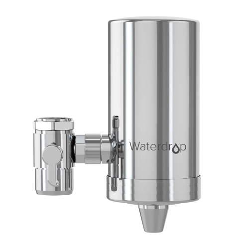 Filtre à eau de robinet en acier inoxydable WD-FC-06 d'Waterdrop, système de filtration d'eau à bloc de charbon