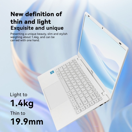 BREB 14-inch Laptop | Intel N150 Processor | 12GB RAM and 256GB SSD | Full HD IPS Screen | Backlit Keyboard | 5000mAh Battery | Wi-Fi 6 | Bluetooth