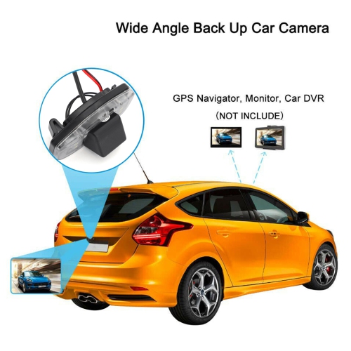 Backup Rear View Parking CameraHD CCD Reversing Waterproof IP67For Honda Acura TSX Accord Pilot Civic
