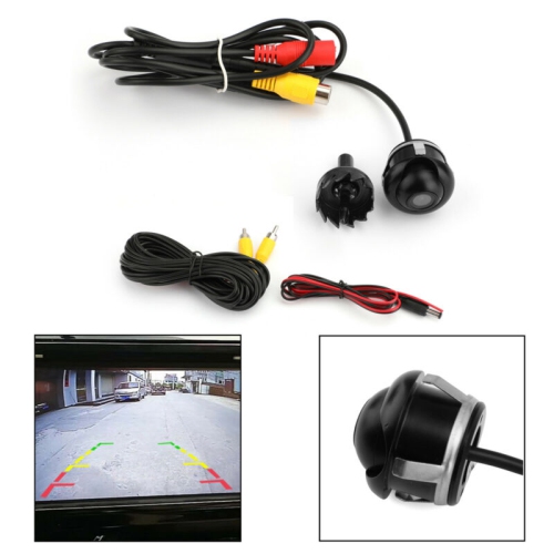 360°CCD Waterproof Car Rear View Reverse Backup Parking Camera Vision