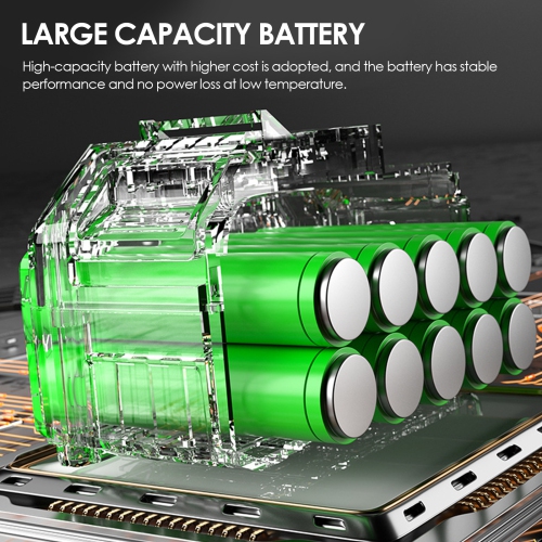 Cordless Leaf Blower, High-Powered Rechargeable Turbine Leaf Blower and School Blower for Lawn, Yard, Leaves, Dust, Snow Care