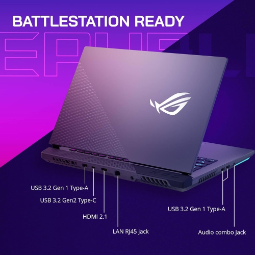 Refurbished - ASUS ROG Strix G17 17.3" WQHD 240Hz Gaming Laptop, AMD R9 6900HX, GeForce RTX 3070Ti, 2TB SSD, 64GB DDR5 RAM, ROG Intelligent Cooling,