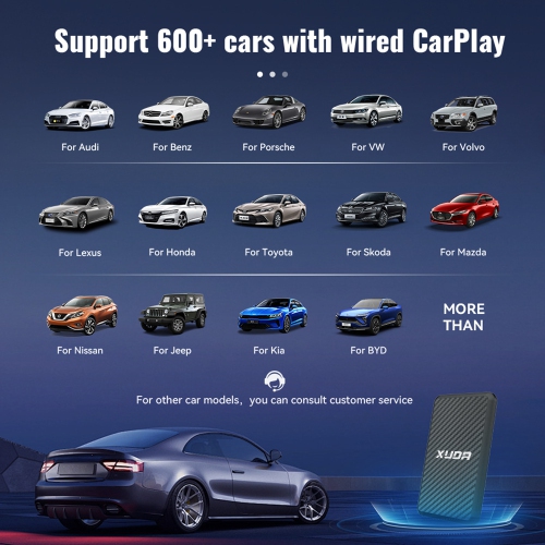 Wireless CarPlay Android smart car box, navigation multi-function car box, wired to wireless, car-machine interconnection, support original car