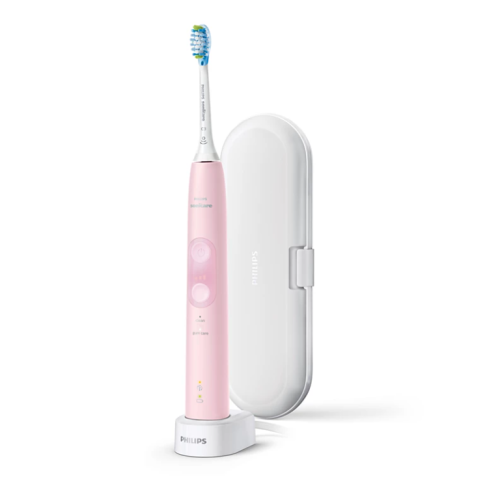 Philips Sonicare ProtectiveClean 4700Sonic Electric Toothbrush, PINK