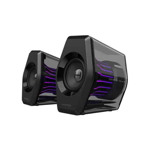 Edifier G2000 Pro 2.0 RGB Gaming Speakers with 64W Power, 270° TempoFlow™ Light Sync, Virtual 7.1 Surround Sound - Bluetooth 5.4/USB-C/AUX for PC,