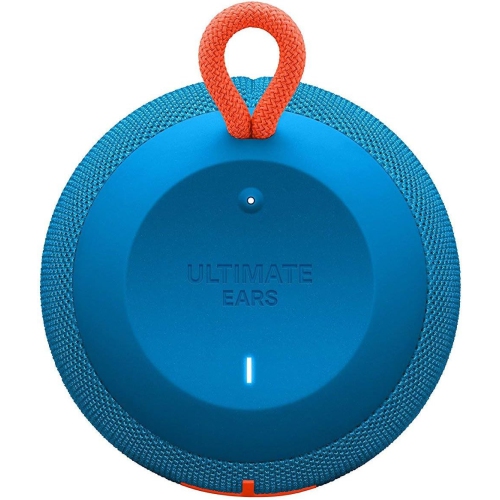 Refurbished - Logitech Ultimate Ears Wonderboom Bluetooth Speaker, Super Portable Waterproof, Subzero Blue - (984-000852)