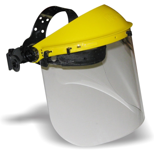 MCCORDICK  Refurbished (Good) Glove & Safety Sep27900Tq Workhorse Headgear Face Shield With Adjustable Ratchet