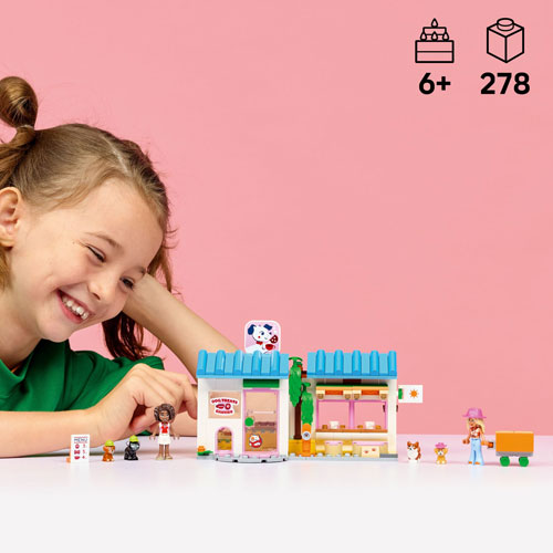LEGO Friends : La boulangerie de gâteries pour chiens - 278 pièces