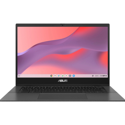 ASUS  Chromebook 14" Fhd Laptop (Mediatek Kompanio 520, 4GB Ram, 64GB Emmc, Chrome Os) - Gravity (Cm1402Cm2A-M8186) In Grey