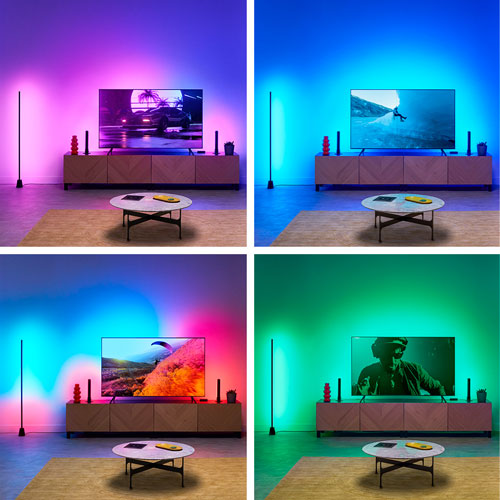 Boîtier de synchronisation et de rétroéclairage HDMI Sync Box de WiZ pour téléviseurs de 75 à 85 po