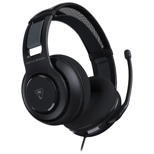Turtle Beach Atlas 200 Wired Gaming Headset for PC - Black