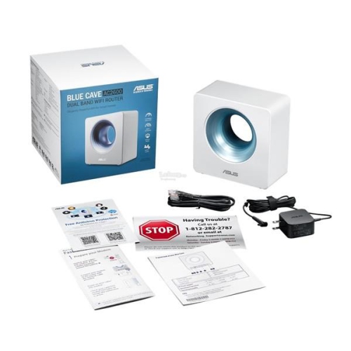 Remis à neuf - Routeur sans fil bibande Blue Cave/CA AC2600 d'Asus pour maison intelligente