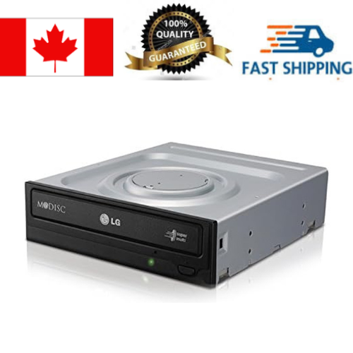LG GH24NSC0 24x DVD-RW SATA Internal Optical Drive, OEM_Black