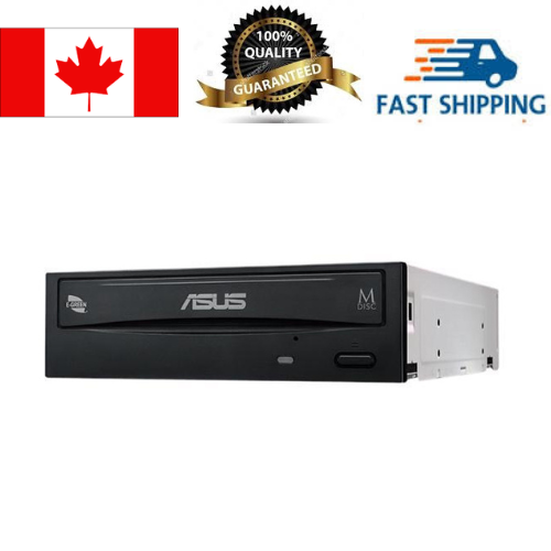 Asus DRW-24B1ST 24x DVD-RW Serial-ATA Internal Optical Drive, OEM_Black