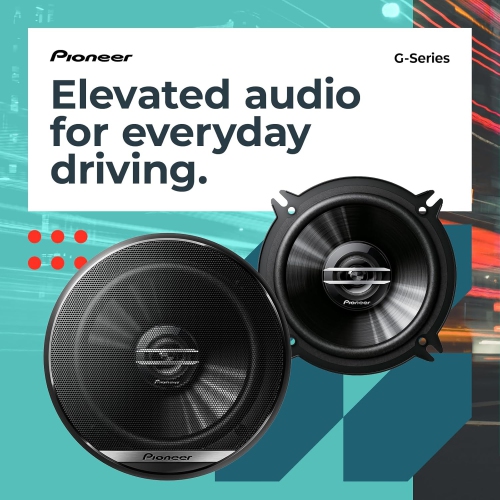 Pioneer PIOTSG1620F TS-G1620F 6-1/2" 2-Way Coaxial Speaker 300W Max. / 40W Nom.