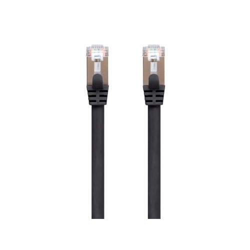 Monoprice Cat7 Ethernet Network Patch Cable - 3 feet - Black | 26AWG, Shielded, - Entegrade Series
