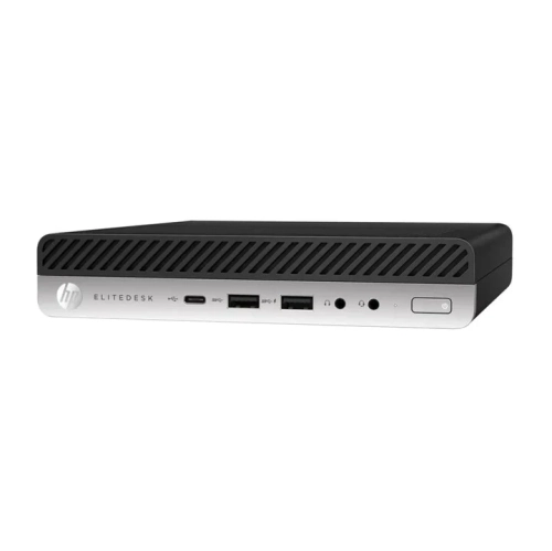 HP Elitedesk 800 G5 Tiny Desktop (Intel i7-9700 / 16GB / 256GB NVMe / Windows 11 Pro) by HP - Refurbished condition - Image 4