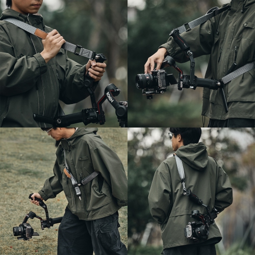 SmallRig Weight-Reducing Shoulder Strap for DJI RS 4 / RS 4 Pro / RS 3 / RS 3 Pro / RS 2-