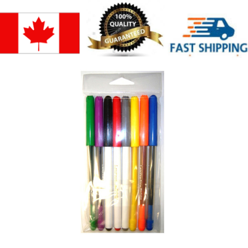 Laurentien 8pcs Package Studio Natural Art Marqueurs lavables