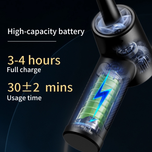 Compressed Air Duster 3 Speeds to 51000RPM Electric Air Duster Portable Blower with LED Light, 6000mAh Rechargeable Cordless Air Duster