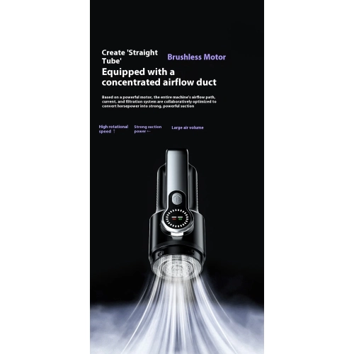 New Super Powerful Car Vacuum Cleaner, Small Handheld Cordless Vacuum Cleaner for Car and Home Use - ST-126Plus-1 Brushless Vacuum Cleaner + Small