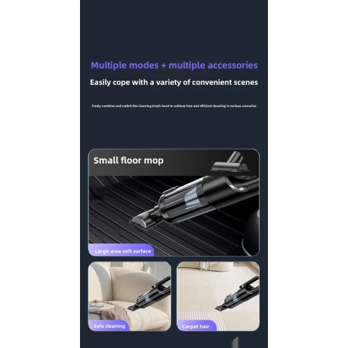 New Super Powerful Car Vacuum Cleaner, Small Handheld Cordless Vacuum Cleaner for Car and Home Use - ST-126Plus-1 Brushless Vacuum Cleaner + Small