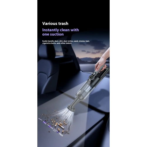 New Super Powerful Car Vacuum Cleaner, Small Handheld Cordless Vacuum Cleaner for Car and Home Use - ST-126Plus-1 Brushless Vacuum Cleaner + Small