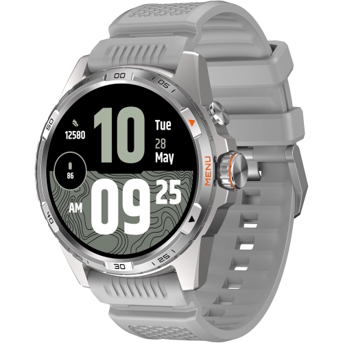 TicWatch Atlas Smartwatch for Men Android Wear OS Smart Watch Outdoor 90 Hrs Battery 110+ Workout Modes Heat Map Fall Detection Health Fitness