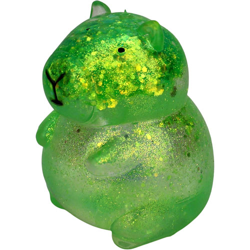 Capybara Glitter Squeeze Ball - 1 Assorted