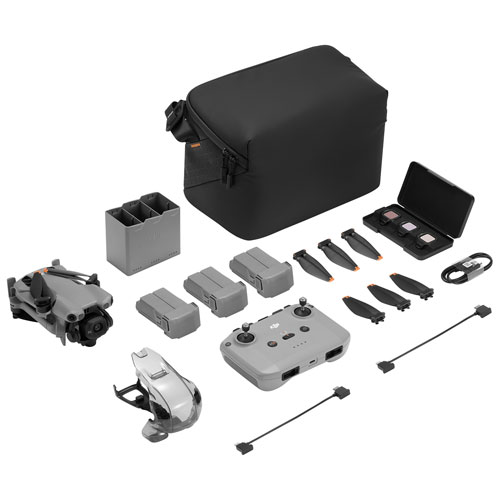 DJI Mini 5 Pro Quadcopter Drone Fly More Combo with RC-N3 Remote Control - Grey