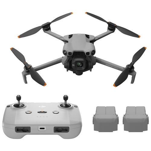 DJI Mini 5 Pro Quadcopter Drone Fly More Combo with RC-N3 Remote Control - Grey