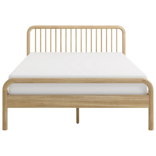 Lit pour jeune Porto de Storkcraft - Lit double - Naturel