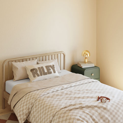 Lit pour jeune Porto de Storkcraft - Lit double - Naturel