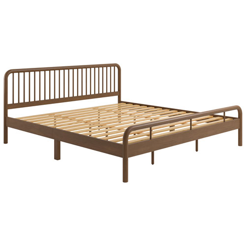 Lit pour enfant Porto de Storkcraft - Très grand lit - Noisette