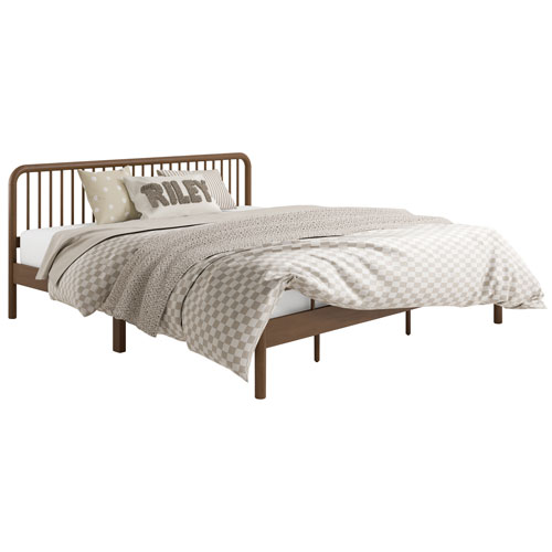 Lit pour enfant Porto de Storkcraft - Très grand lit - Noisette