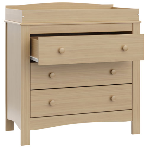 Commode à 3 tiroirs pour enfants Noah de Graco - Bois flotté