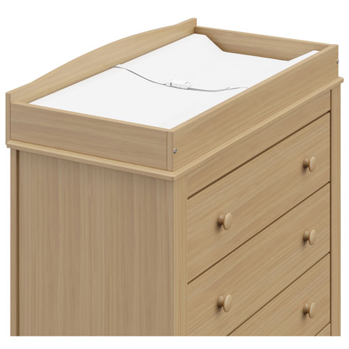 Commode à 3 tiroirs pour enfants Noah de Graco - Bois flotté