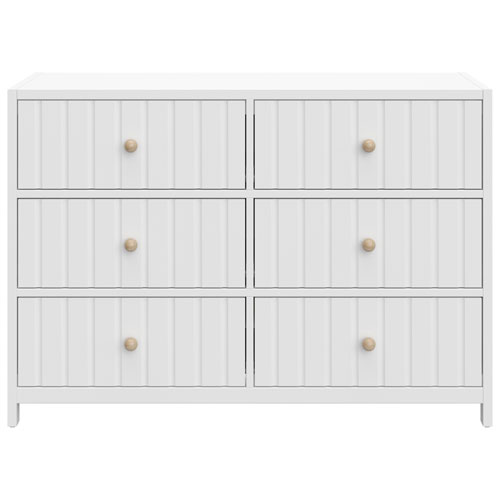 Commode à 6 tiroirs Teddi de Graco pour enfants - Blanc