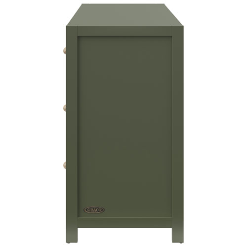 Graco Teddi 6-Drawer Kid Dresser - Olive